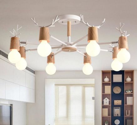 Modern Minimalist Led Glass Ball Bubble Sphere Chandelier Home Decor