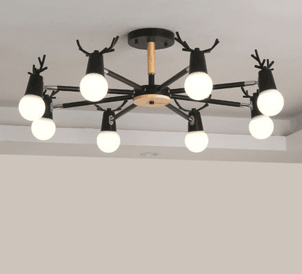 Modern Minimalist Led Glass Ball Bubble Sphere Chandelier Home Decor