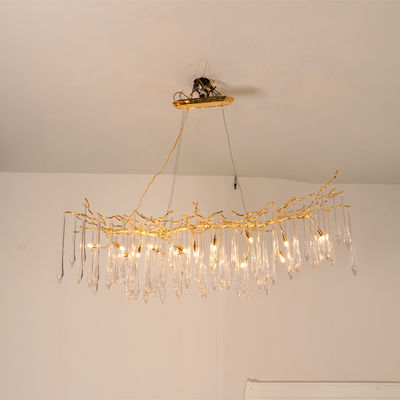Warm White Pendant Chandelier Ceiling Mounted For Home Decoration