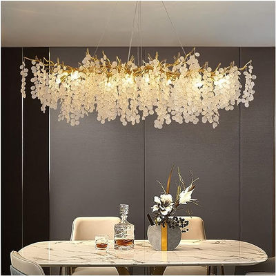 Modern Luxury Living Room Ceiling Crystal Entryway Chandelier Lighting Home Decoration