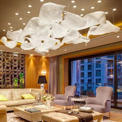 Oversized Big Crystal Chandelier Art Deco Crystal Chandelier