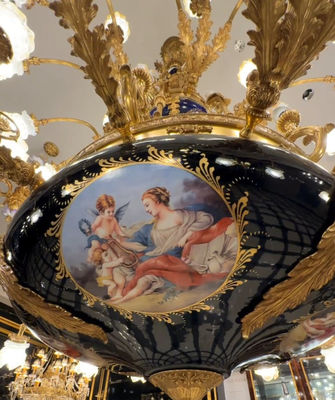 European Elegance Large 2 Story Foyer Chandelier Big Light Fixtures Museums Historic Buildings
