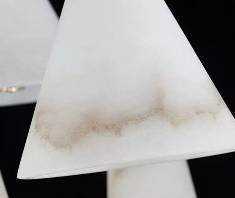 SpanishNatural Alabaster Lamp Modern and Minimally Designed Marble Pendant Lamp Villa Living Room Bedroom Creative chand
