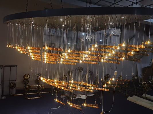 Modern Designer  Led Pendant Light for Hotel Lobby Club Banquet Hall