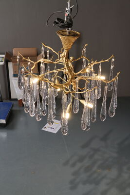 Hot Sale Modern Luxury Indoor Lighting Chandelier Adjustable Height Pendant Lights for Dining Room Ceiling Lighting