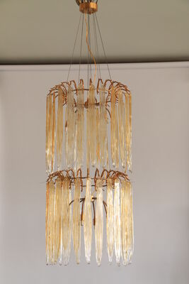 Modern Clear Crystal Ring Chandelier Pendant Light Hotel Reception Premium Circular Luxury Ceiling Fixture