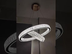 Lampu liontin khusus kontemporer yang jelas Sumber cahaya LED