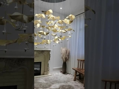 Push Button LED 1W Cluster Pendant Light Untuk Perlengkapan Lampu Gantung Tangga