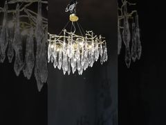 Lampu Gantung Kaca CCC ISO9001 Lampu Plafon Kaca Buram Putih