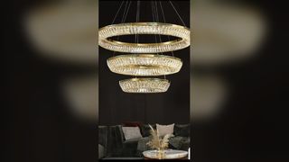 Perkenalkan Lampu Gantung L1P Alabaster Kustom Lampu Gantung Liontin Kuningan Mewah Untuk Anda