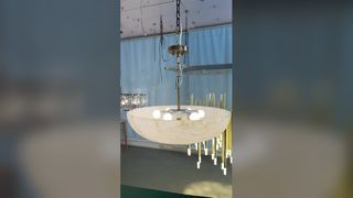 Villa Hotel ruang tamu Lingkaran Lampu Gantung Linear Mewah Lingkaran Ring Led Lestari