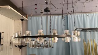 Klasik High End Gaya Eropa Kristal Lampu Lestari 220-240V
