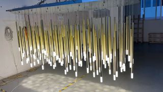 Lampu Gantung Kristal Modern Langit-langit Deco Seni Barat Lampu Tetesan Lampu Patri Perlengkapan Pencahayaan Elm Gl