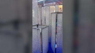 Lampu Gantung Modern Alabaster Kuningan untuk Ruang Makan
