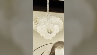 Villa Hotel Emas Lampu Gantung Kristal Lampu Gantung L52 * H33cm AC85V Ke 265V
