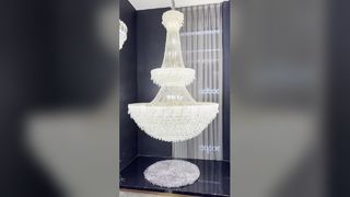 Zhongshan Lampu Gantung Plester Makan Balon Alabaster Bulat Modern Kualitas Tinggi Desainer Baru Panjang M