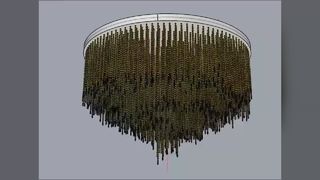 Lampu Gantung Kaca CCC ISO9001 Lampu Langit-langit Liontin Kaca Buram Putih