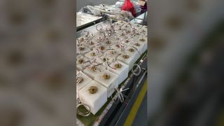 Lampu Gantung Alabaster Putih