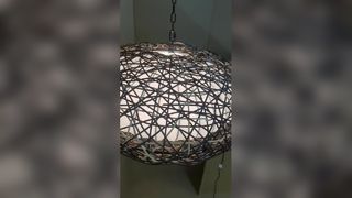 Disesuaikan Lautan Tema Ikan Lampu Langit-langit Lustre Galeri Seni Balai Pertemuan