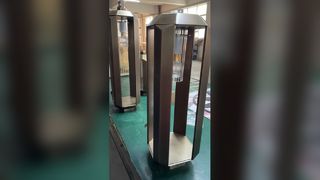 Lampu Gantung Kristal Ungu Nordic untuk Tangga Hotel Pernikahan Kustom Lobb Besar