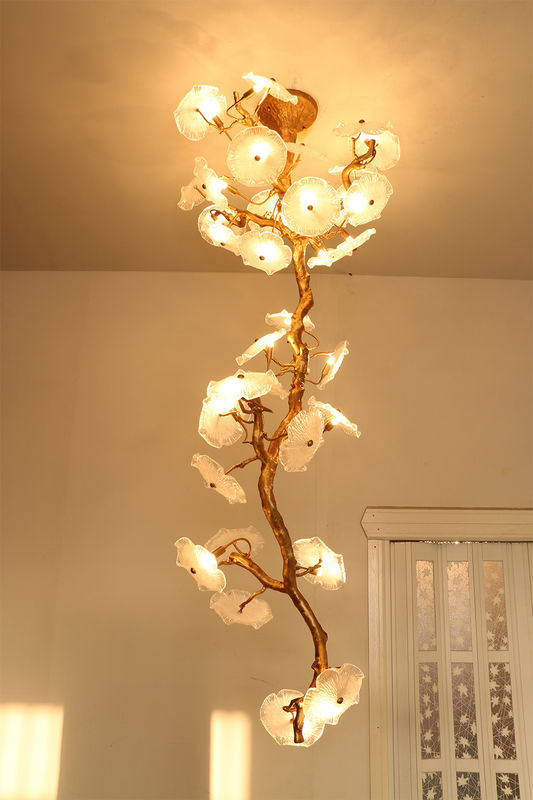 High End Modern Hotel Lobby Extra Large Chandeliers Custom Crystal Chandeliers
