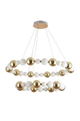 Postmodern Modern Circular Luxury Ring Led Chandelier Tahan Karat