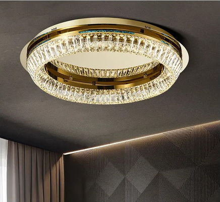 45W 75W 135W Lampu Kristal Bulat Langit-langit Tinggi Lampu Lampu Kristal