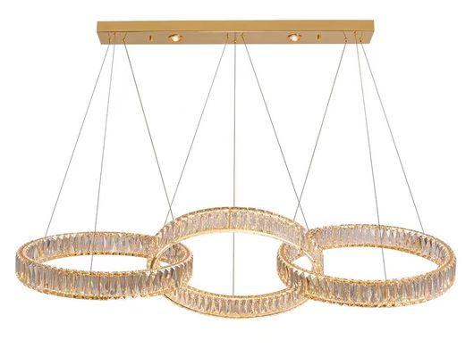 Crystal Custom Pendant Lampu Lobby Chandelier Modern
