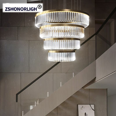 Lampu Gantung Kristal Modern 3000K 4000K Dengan Fitur Suhu Warna yang Dapat Disesuaikan