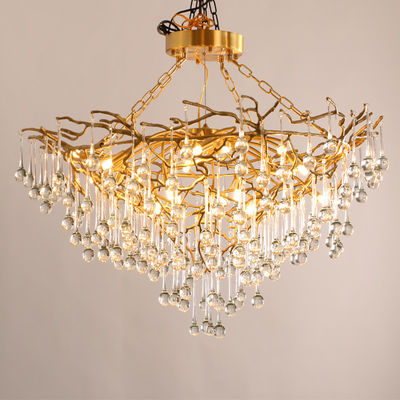 20W Hanging Entrance Chandelier Lampu Untuk Kamar Tidur 50000H Umur