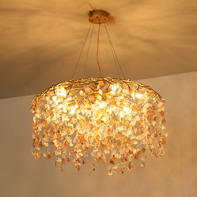 40W Metal Gold Ceiling Lampu Mewah Untuk Dekorasi Rumah