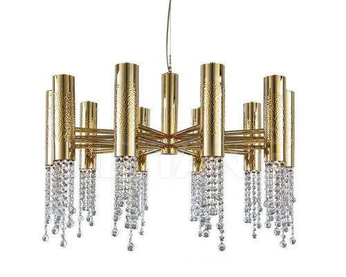 AC85 - 265V 10000lm Lampu Kristal Modern Hemat Energi Pencahayaan Dalam Ruangan