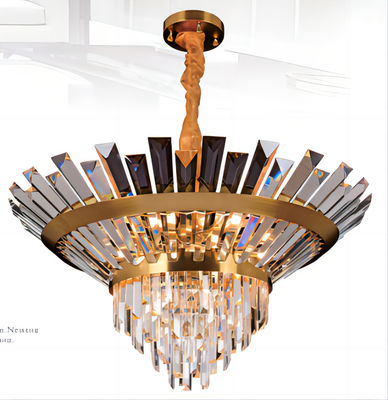 Lampu Pendant Cluster Kaca Asap Khusus 110V - 240V