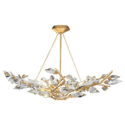 K9 Modern Clear Crystal Creative Chandelier Untuk Ruang Tamu Ruang Makan