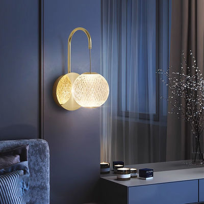 Menghemat Energi 6W LED Modern Lampu Dinding Untuk Kamar Tidur Atau Studi