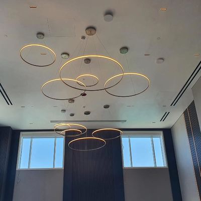 Lampu Pendant LED Bulat Khusus Untuk Dekorasi Tempat Umum Besar