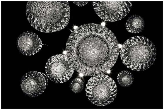 OEM ODM Contemporary High Ceilings Chandeliers Untuk Tempat Komersial High End