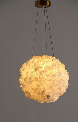 Desain Kontemporer Dapur Pulau Bola Lampu Gantung Batu Kecil Alam Dekorasi Chandelier