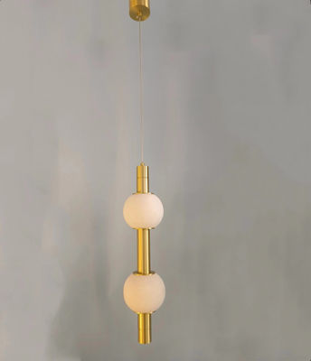 Postmodern Light Luxury Long Strip Dining Room Bedroom Bedside Bar Hotel Rumah Dekoratif Lampu Lampu Hanging