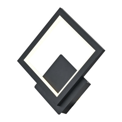 Lampu dinding aluminium modern persegi 18w ruang tamu latar belakang dinding kamar tidur headboard seni lampu dinding