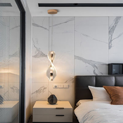 Luxury Golden Modern Design LED Chandelier untuk Restoran Pencahayaan Dekoratif Lampu Pendant Dekoratif Indoor