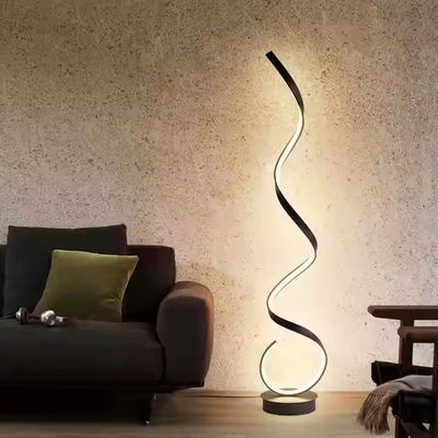 Corner Luxury Arc Smart Minimalis Hotel Living Room Kamar Tidur Lantai Lampu Berdiri Led Modern Lamp