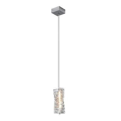 Lampu depan kamar tidur kristal baru cahaya kamar tidur yang hangat mewah modern kecil panjang gantung garis restoran bar lampu