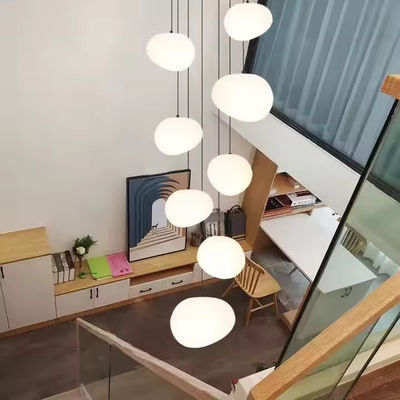 Modern Loft Duplex Apartment Villa Lampu pencahayaan langit-langit tinggi untuk rumah kamar tidur ruang tamu hotel PE Roto-molding