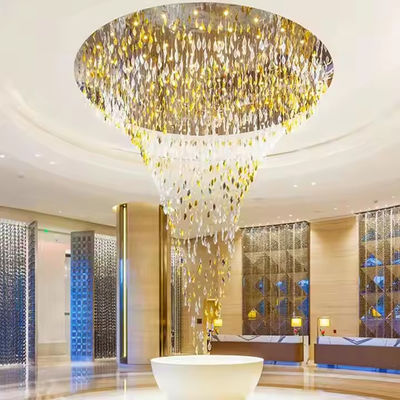 Handmade Modern Round Blown Glass Pendant Lighting Easy Hanging Switch Untuk Hotel Villa Dekorasi Langit-langit Restoran