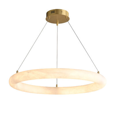 Lampu Gantung Alabaster Marmer Dekoratif Indoor Hotel