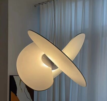 Lampu Gantung Pita Kristal Dek Ganda Kustom Lampu Dekorasi Seni Perjamuan Eropa Modern Dibuat Khusus