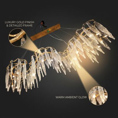 Lampu Gantung Kristal Hotel Kustom Mewah Lampu Gantung Villa Klub Dekorasi Lobi
